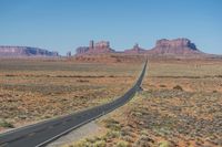 Endless Road Trip through the Red Rock Desert
