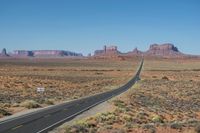 Endless Road Trip through the Red Rock Desert