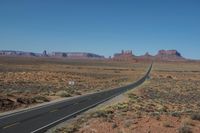 Endless Road Trip through the Red Rock Desert