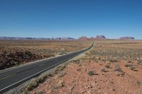 Endless Road Trip through the Red Rock Desert