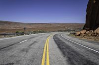 Endless Road in Utah's Canyonlands: Red Rock and Clear Skies