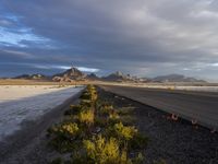 Endless Road in Utah Dramatic Landscape