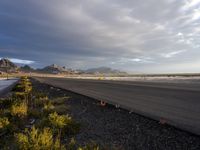 Endless Road in Utah Dramatic Landscape