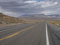 Endless Road in the Utah Highlands: Surrounded by Mountain Landforms