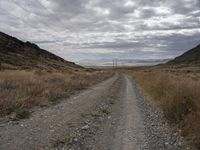 Endless Road in Utah Landscape