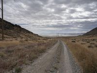 Endless Road in Utah Landscape