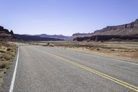 Endless Road in Utah: A Landscape of Mountains