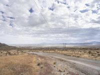 Endless Road with Utah Mountain View