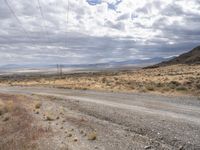 Endless Road with Utah Mountain View