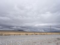 Endless Road Through Utah Prairie