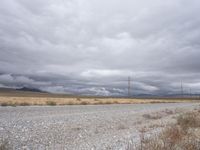 Endless Road through Utah Prairie