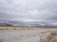 Endless Road Through Utah Prairie