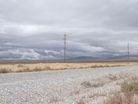 Endless Road Through Utah Prairie