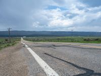 Endless Road Through Utah's Rural Landscape