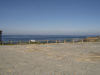 Europe's Clear Sky: Sandy Beaches and Cobblestone Fences