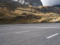 Europe: Daytime Road Surrounded by Nature and Clouds