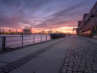 Dock Pier Harbor in Hamburg, Europe