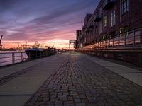 Dock Pier Harbor in Hamburg, Europe