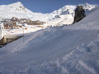 Europe Glacial Terrain Mountain View