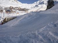 Europe Glacial Terrain Mountain View