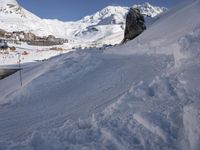 Europe Glacial Terrain Mountain View