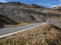 Road through Europe's Highland: Nature and Terrain