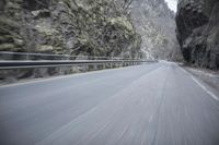 Highway in Europe: Snowy Views in Switzerland