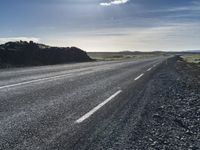 Europe's Iceland: Vast Plain Bathed in Sunlight and Surrounded by Clouds