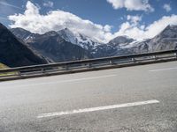 Europe Mountain Road and Beautiful Landscape