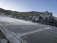 Europe's Mountain Slope under a Clear Sky