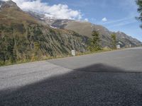 Europe Nature: Austrian Mountains and Road