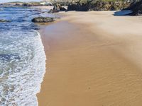 Aerial View of Coastal Landscape in Europe - Portugal