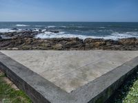 Europe's Portugal: Coastal Concrete Walls