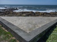 Europe's Portugal: Coastal Concrete Walls