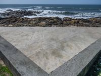 Europe's Portugal: Coastal Concrete Walls