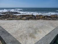 Europe's Portugal: Coastal Concrete Walls