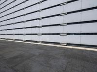 Urban Landscape with Glass Façade in Portugal, Europe