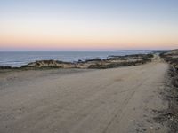 Road to Europe: Water and Horizon in the Sky