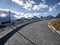 Europe's Rolling Hills: Navigating Nature on an Asphalt Road