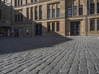 European Architecture: Brick Facade and Cobble Stone Streets