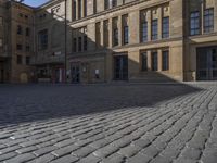 European Architecture: Brick Facade and Cobble Stone Streets