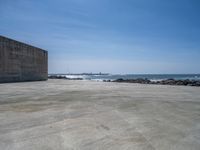 European Beach Day: Clear Sky on the Coastline