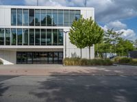 European Business District: Shadows on Asphalt Roads