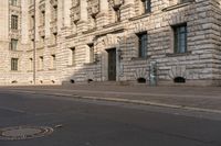 European City Vibes in Berlin: Asphalt Roads and Shadows