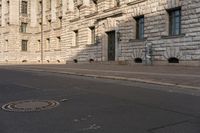 European City Vibes in Berlin: Asphalt Roads and Shadows