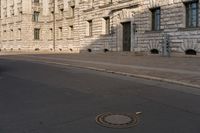 European City Vibes in Berlin: Asphalt Roads and Shadows