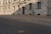 European City Vibes in Berlin: Asphalt Roads and Shadows