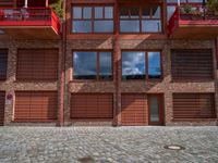 European City Life: Cobblestone Roads in Germany