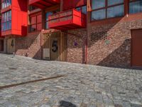 European City Life: Cobblestone Roads in Germany