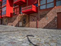 European City Life: Cobblestone Roads in Germany